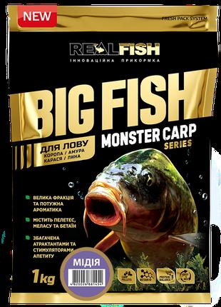 Прикормка REALFISH BigFish Мидия 1000г (210527)