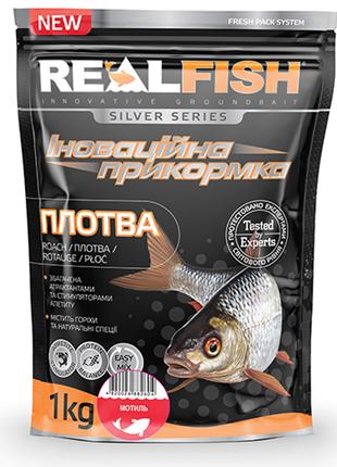 Прикормка REALFISH Мотыль 1000г (210490)