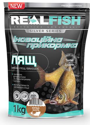 Прикормка REALFISH Корица ваниль 1000г (210537)