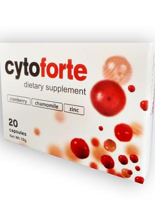 CytoForte - Капсулы от цистита (ЦитоФорте)