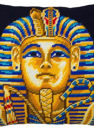 Набор для вышивки подушки крестом Тутанхамон фараон Древнего Е...