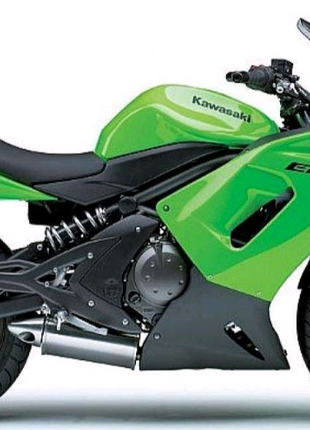 Наклейки на мотоцикл бак-пластик Кавасаки er 6f Kawasaki
