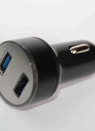 Автомобільне USB зарядне з двома портами (1274)