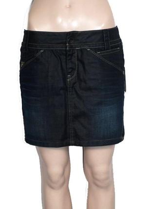 Новая юбка мини джинсовая с пропиткой w28 *g-star raw* 'exper ...