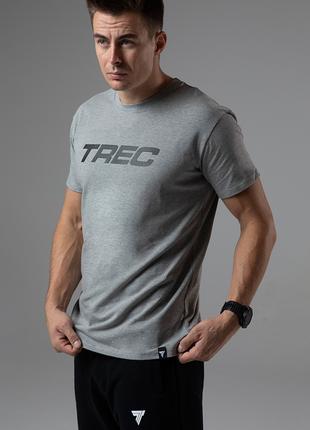 Мужская футболка Trec Nutrition Basic 130, Grey XL