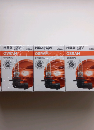 Галогенная лампа Osram Original HB3 12V 60W 9005