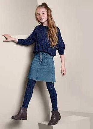 Модная джинсовая юбка на кнопках от tcm tchibo, германия, разм...
