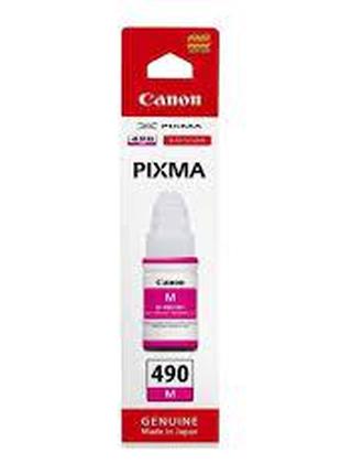 Контейнер Canon GI-490 Pixma G1400/G2400/G3400 70 мл Magenta