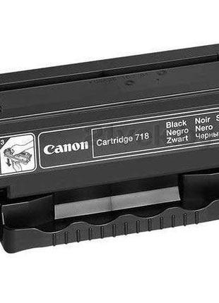 КАРТРИДЖ ОРИГИНАЛЬНЫЙ CANON 718 BLACK С ЗАПРАВКОЙ