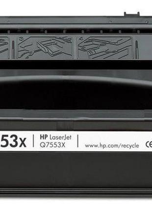 КАРТРИДЖ ОРИГИНАЛЬНЫЙ HP 53X Black (Q7553X) С ЧИПОМ для HP P20...