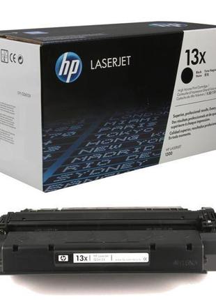 КАРТРИДЖ ОРИГИНАЛЬНЫЙ HP 13X Black (Q2613X) С ЧИПОМ для HP 1300