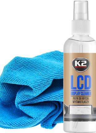 Очиститель для дисплея с микрофиброй К2 LCD Display Cleaner, 2...
