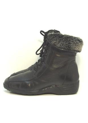 Жіночі зимові шкіряні черевики ботинки dorndorf р. 37