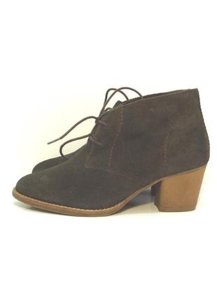 Жіночі замшеві черевики ботинки tamaris р. 37-38