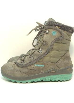 Дитячі зимові замшеві термо черевики ботинки lowa р. 35