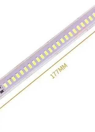 USB LED-лампа светильник ночник Белый на 24 светодиода 5 V 12 W п