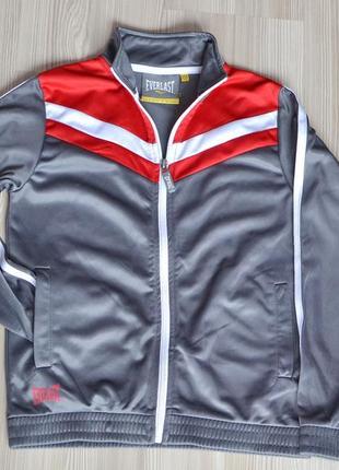 Брендовая спортивная куртка everlast на возраст 9-10 лет 140см