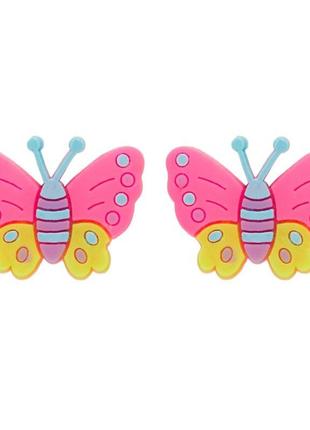 Джибитсы «бабочка розовая baby» 2 шт.