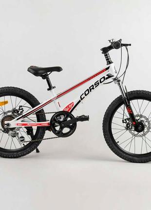 Велосипед спортивный детский 20’’ CORSO «Speedline» MG-56818 с...