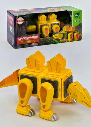 Конструктор магнитный Magformers LQ 625 "Динозавр", 20 деталей...