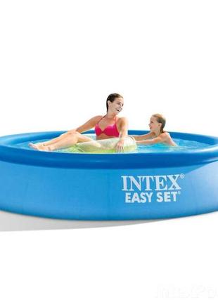 Надувной бассейн Intex 244х61см 28106 Easy Set, наливной бассе...