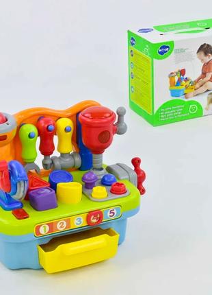 Детская музыкальная игрушка для малышей Станок с инструментами...
