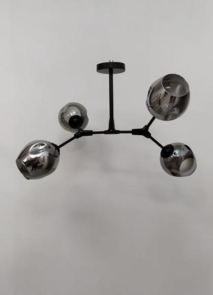 Люстра трансформер молекула в стиле лофт