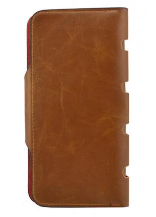 Мужской кошелек baellerry genuine leather cok10. цвет: коричне...