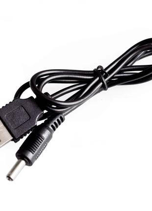 Кабель живлення USB 2.0 A  male to 3,5×1,35мм  5v DC power