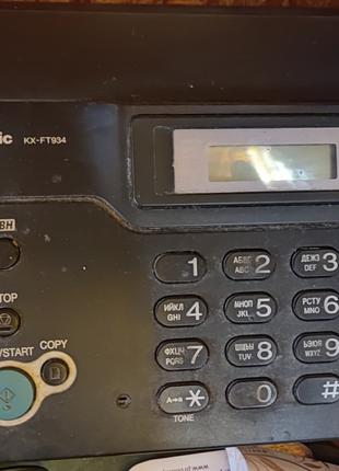 Телефон-факс Panasonic KX-FT934