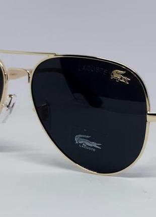 Lacoste очки капли мужские солнцезащитные черные поляризирован...