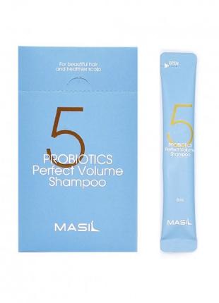 Шампунь с пробиотиками для идеального объема волос Masil 5 Pro...