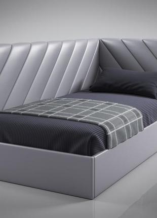 Кровать-диван шерридан с мягкой спинкой
