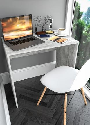 Стол для ноутбука стк-09  ш 800 / в 760 / г 500 мм в цвете бетон