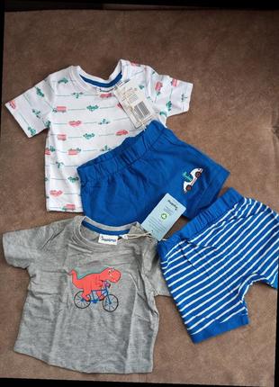 Набор одежды для мальчика, размер 62-68, хлопок impidimpi.