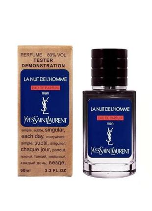 La nuit de l'homme eau de parfum, 60ml