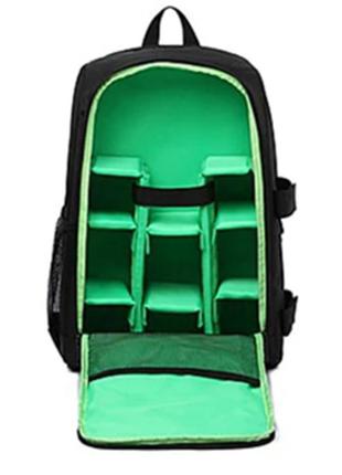 Сумка рюкзак для зеркального фотоаппарата Tigernu Зеленый