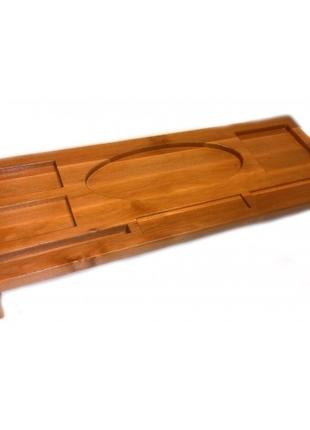 Органайзер, подставка для клавиатуры (55×20×8см), массив дерев...