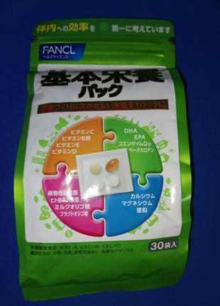 Fancl Basic японский набор комплекс витаминов и минералов Япония