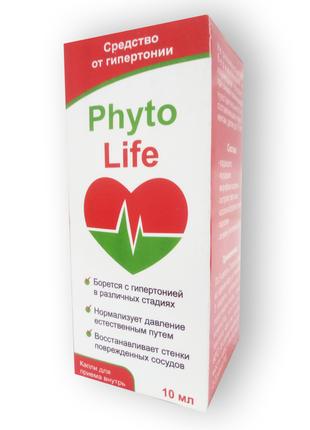 Phyto Life - Капли от гипертонии (Фито Лайф) 10 мл