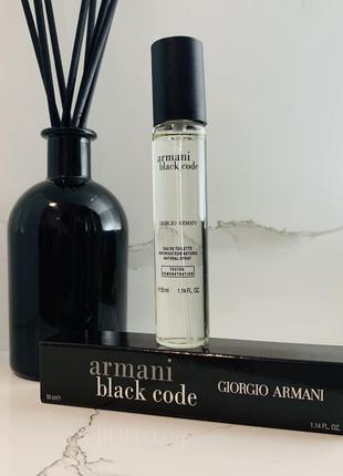 Мужские духи giorgio armani black code парфюмированная вода 33...