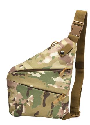 Рюкзак тактический на одно плечо AOKALI Outdoor A38 5L Camoufl...