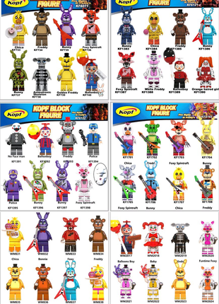 Лего фігурки Фнаф Lego FNAF