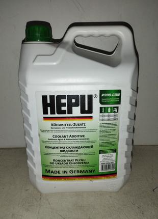 Антифриз G11 HEPU зелений концентрат -80 °C 5 л