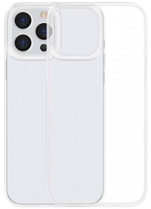 Чехол для iPhone 13 Pro Baseus Simple case TPU прозрачный tran...