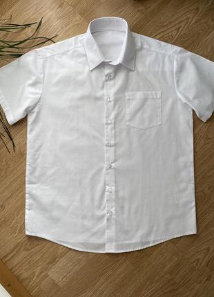 Белая рубашка на подростка 15-16 лет