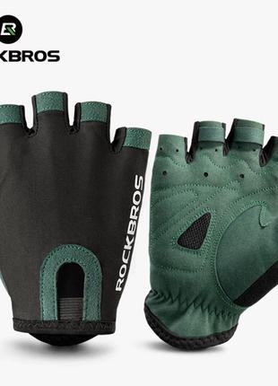 Велоперчатки без пальцев Rockbros S260 перчатки для велосипеда