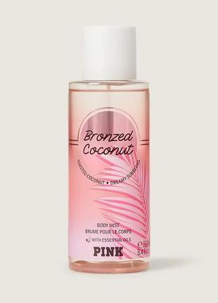 Спрей для тела bronzed coconut pink victoria’s secret