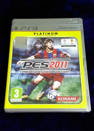 Pro Evolution Soccer 2011 (английский язык) для PS3