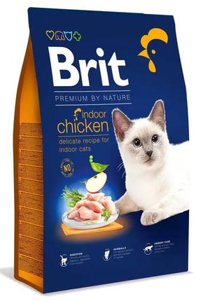 Сухой корм для котов, живущих в помещении Brit Premium by Natu...